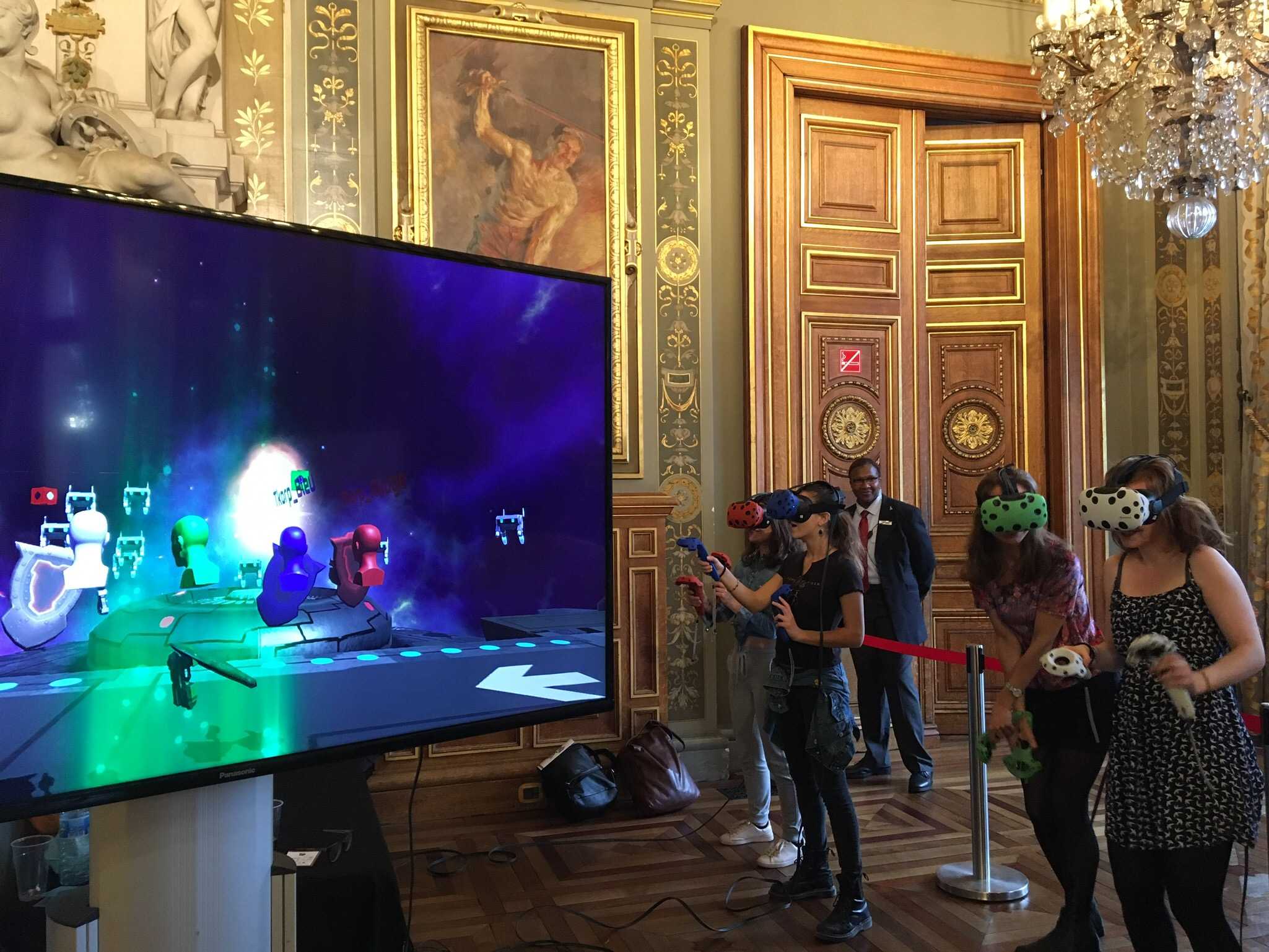 Animation réalité virtuelle - Animation réalité virtuelle Mairie de Paris